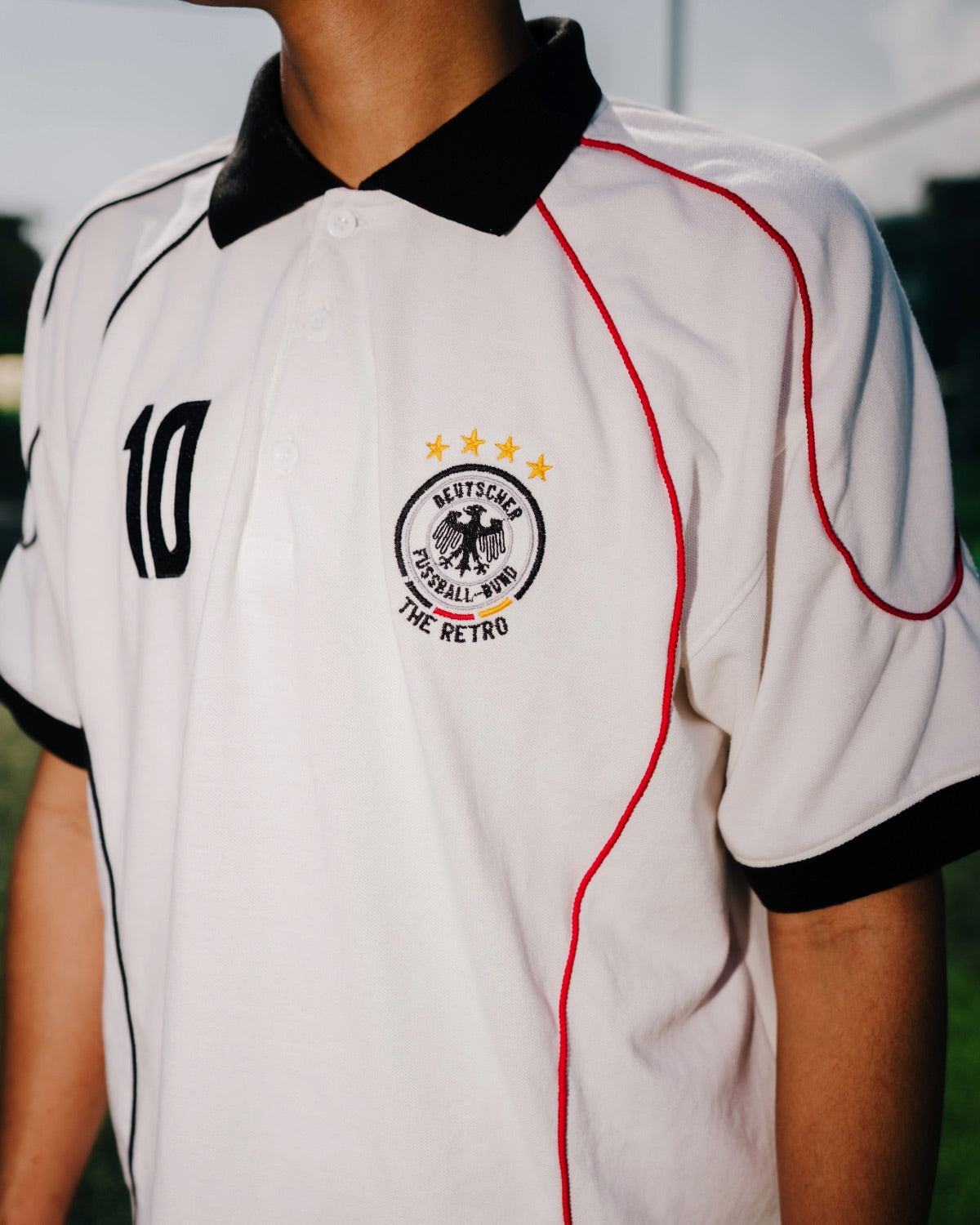 GERMANY RETRO POLO JERSEY