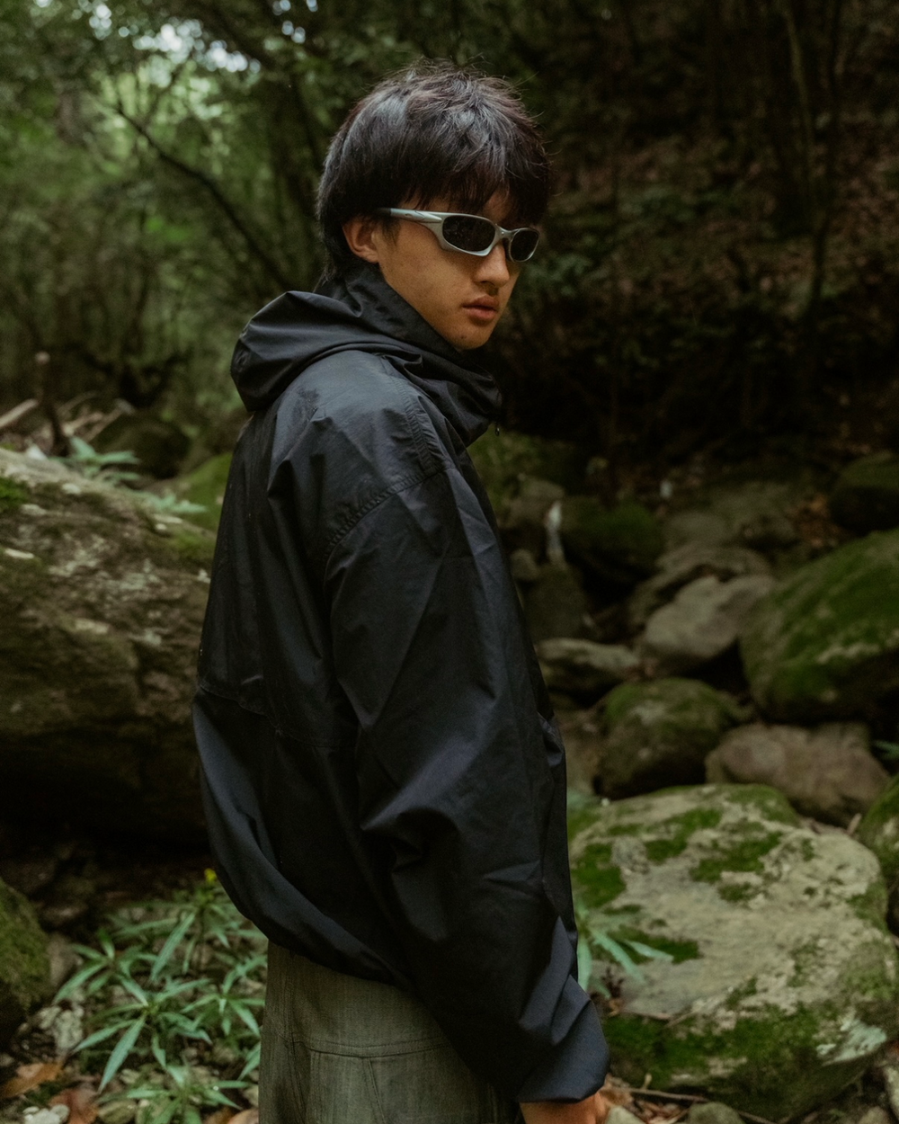 CONVERT BLACK WINDBREAKER