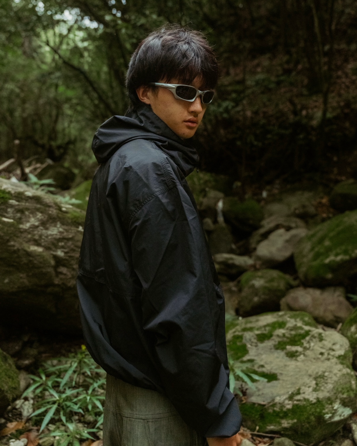 CONVERT BLACK WINDBREAKER