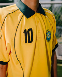 BRAZIL RETRO POLO JERSEY