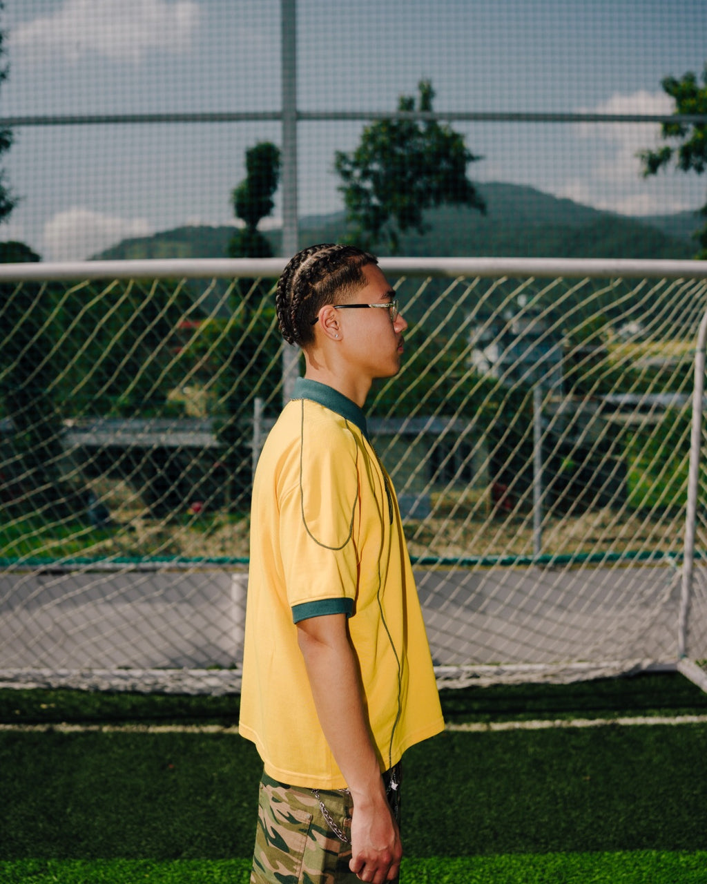 BRAZIL RETRO POLO JERSEY
