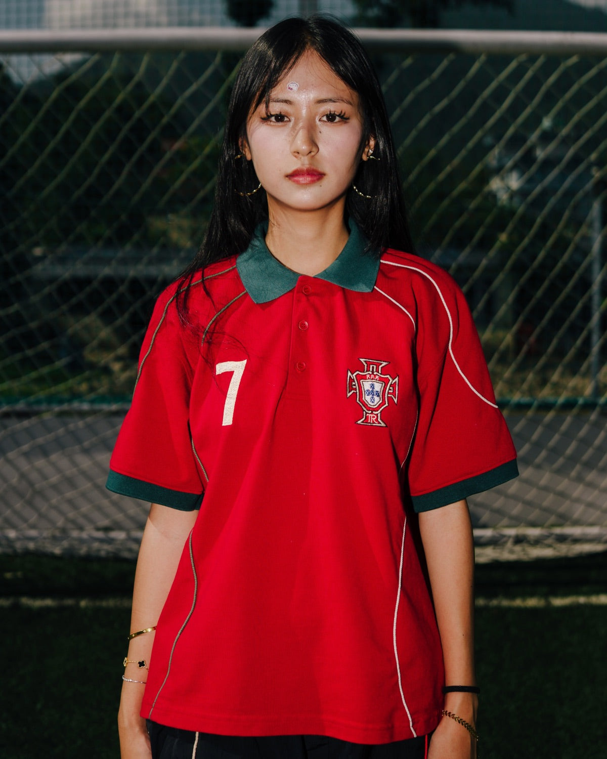 PORTUGAL RETRO POLO JERSEY
