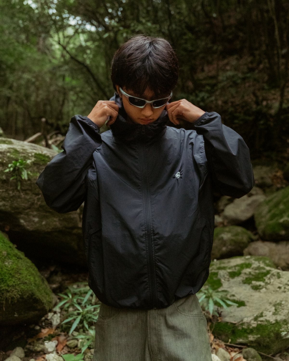 CONVERT BLACK WINDBREAKER