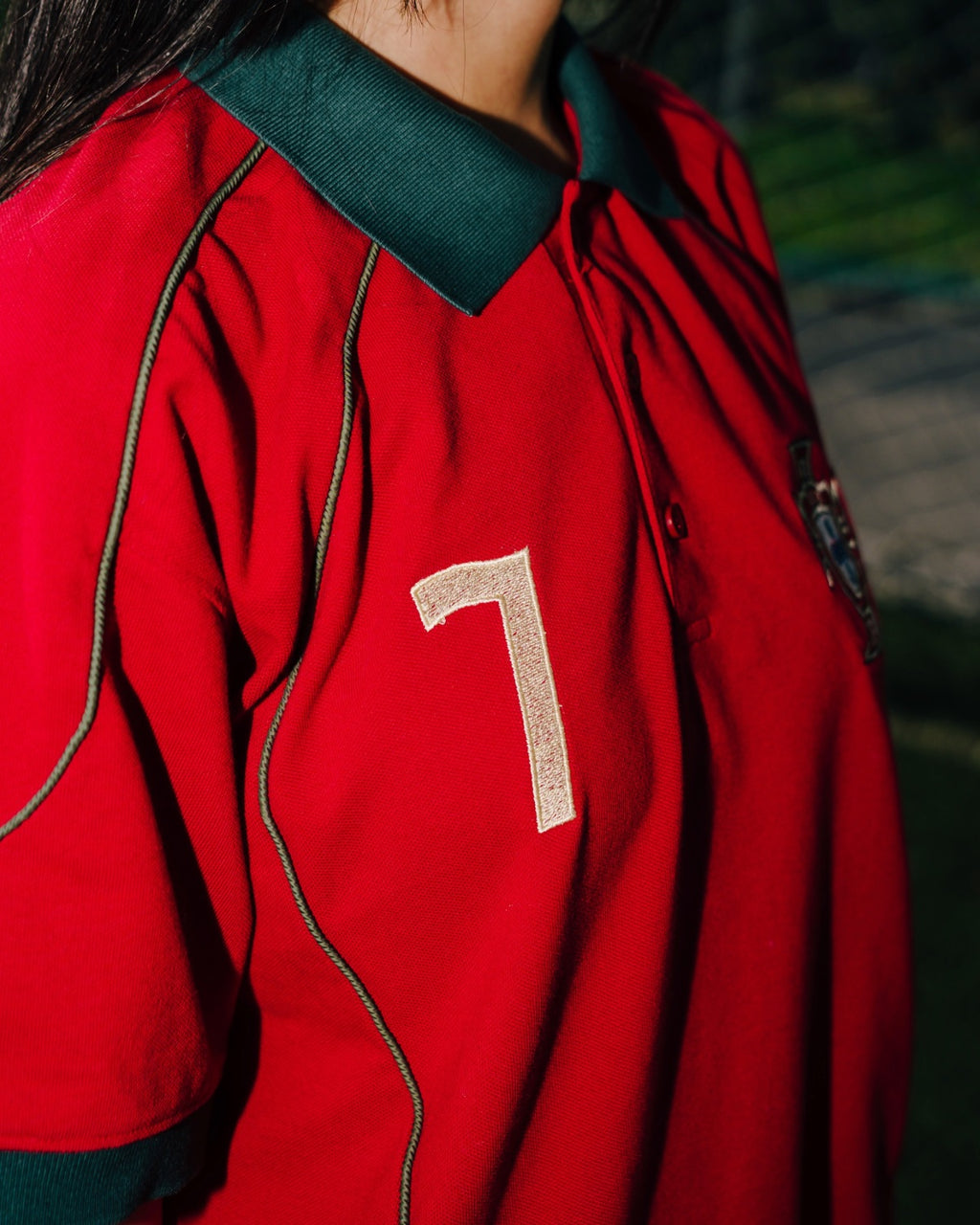 PORTUGAL RETRO POLO JERSEY