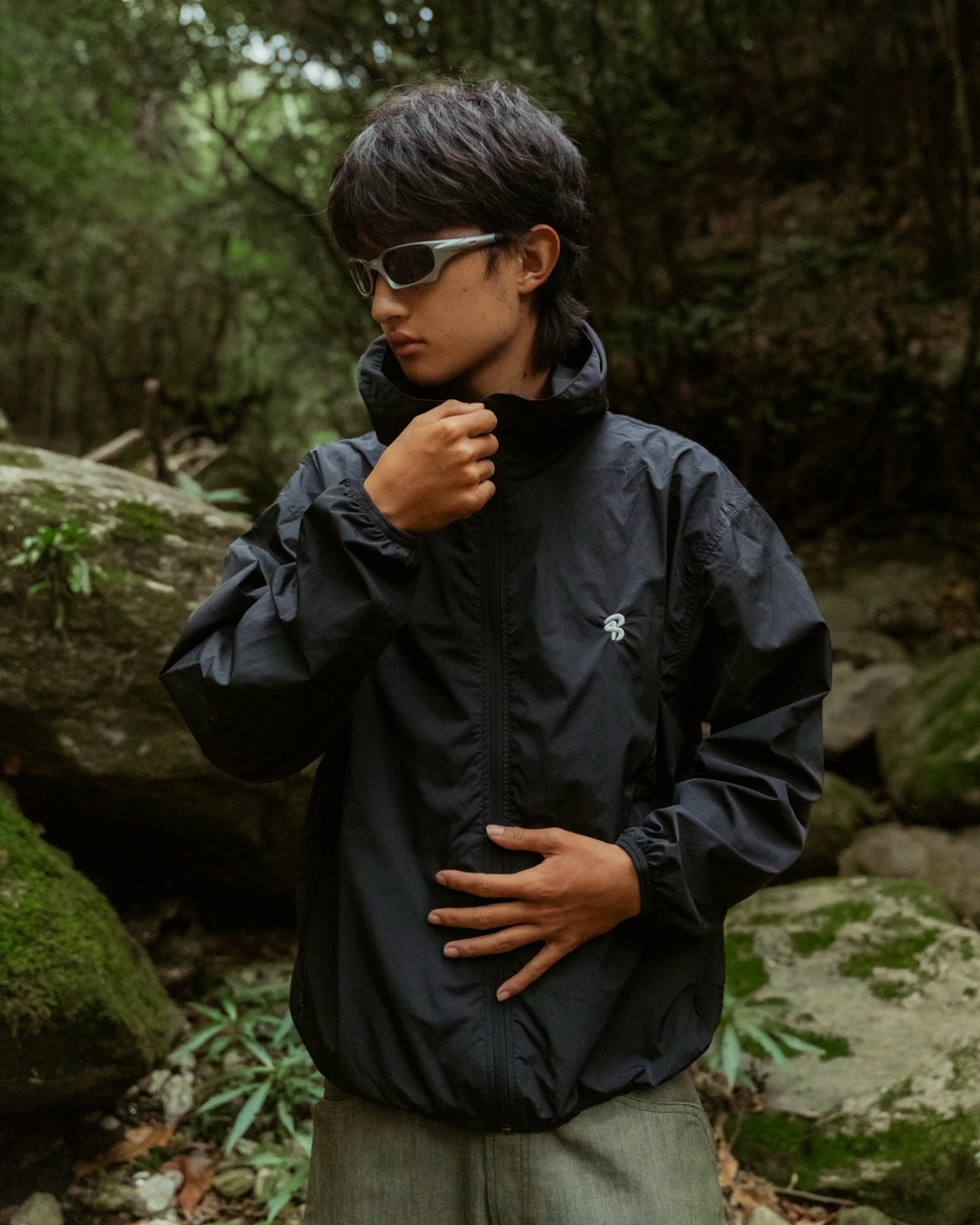 CONVERT BLACK WINDBREAKER