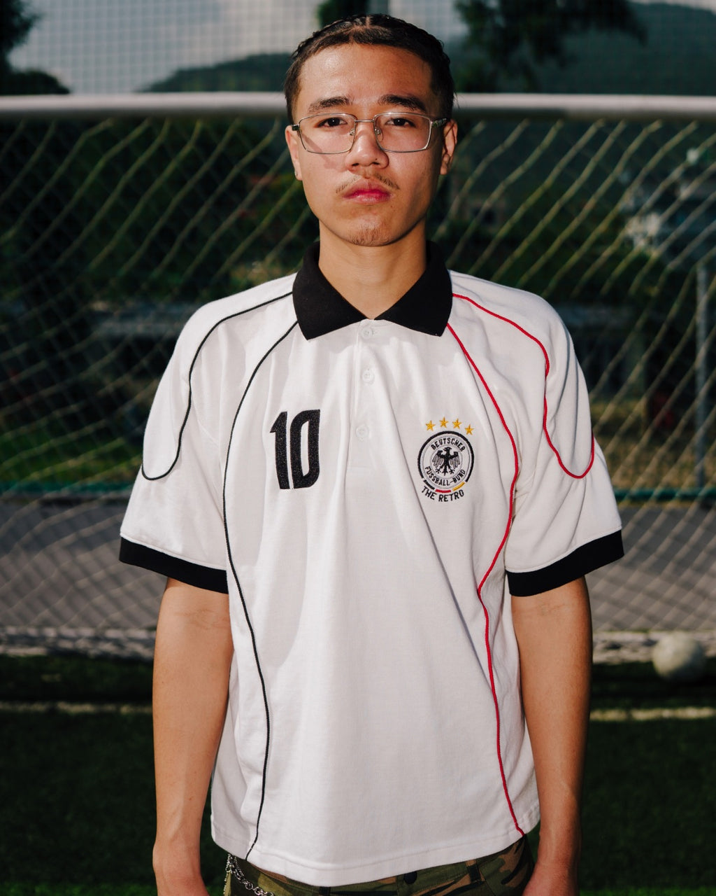 GERMANY RETRO POLO JERSEY