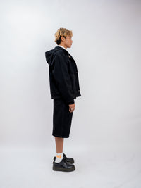 FIREMAN CLASP DENIM JACKET BLACK EDITION