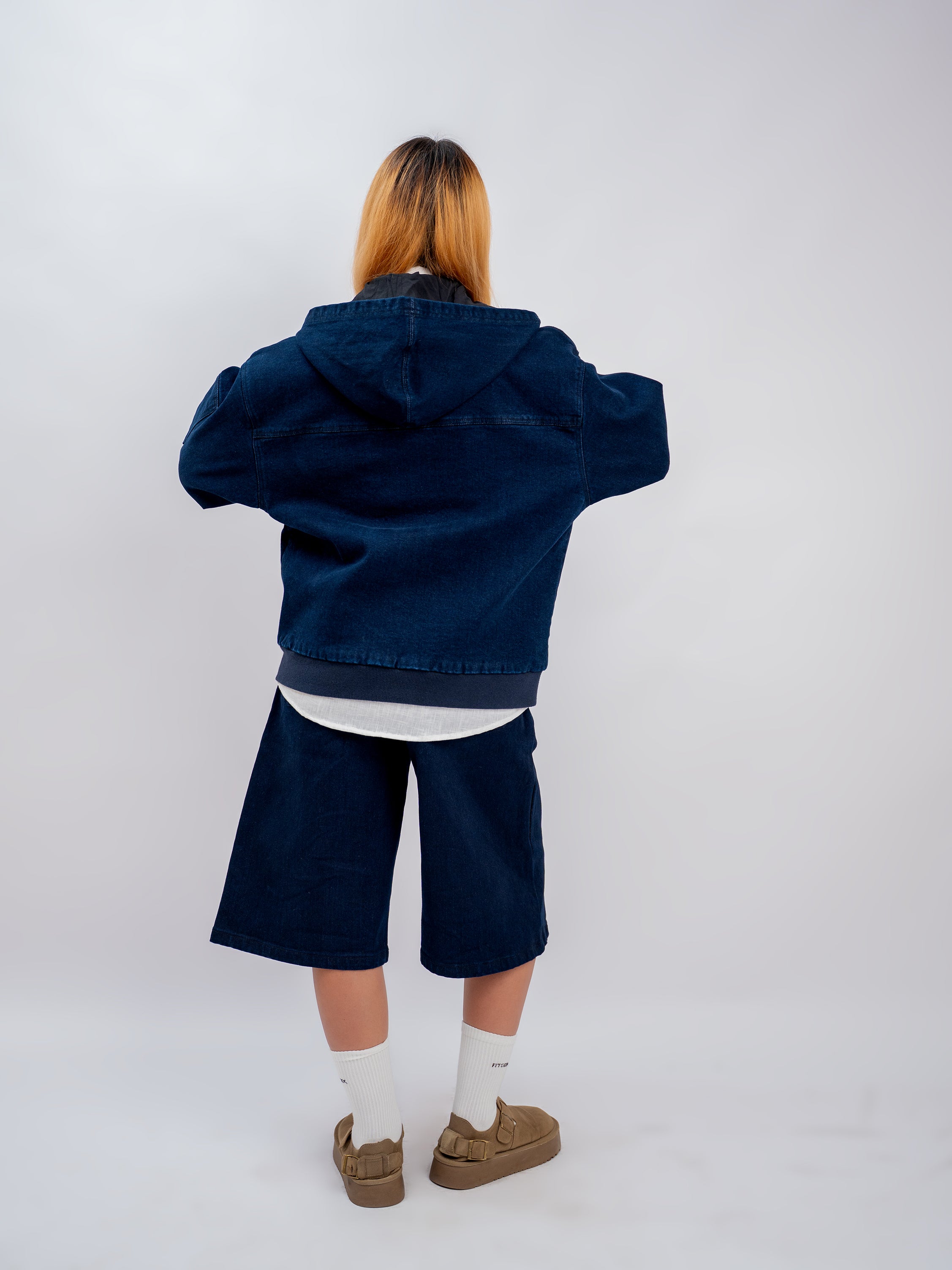 FIREMAN CLASP DENIM JACKET BLUE EDITION