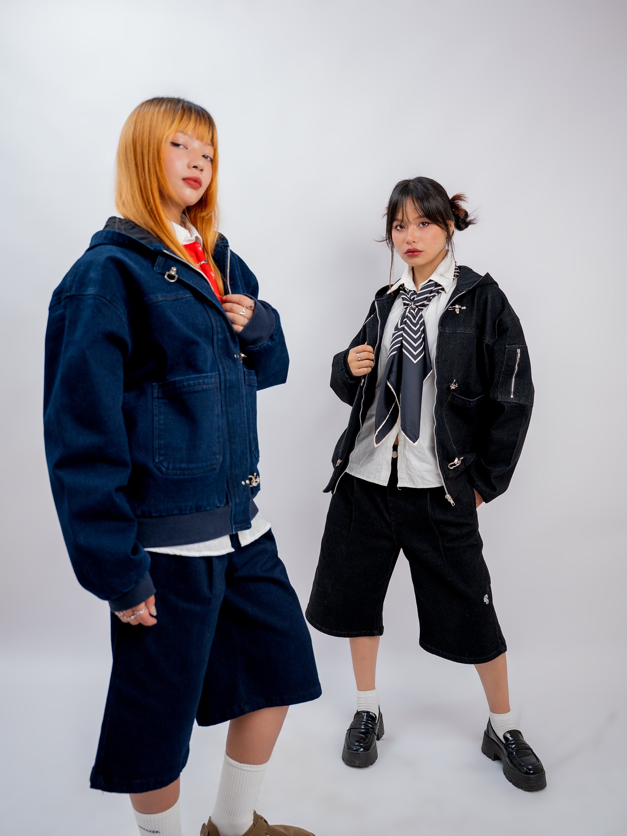 FIREMAN CLASP DENIM JACKET BLUE EDITION