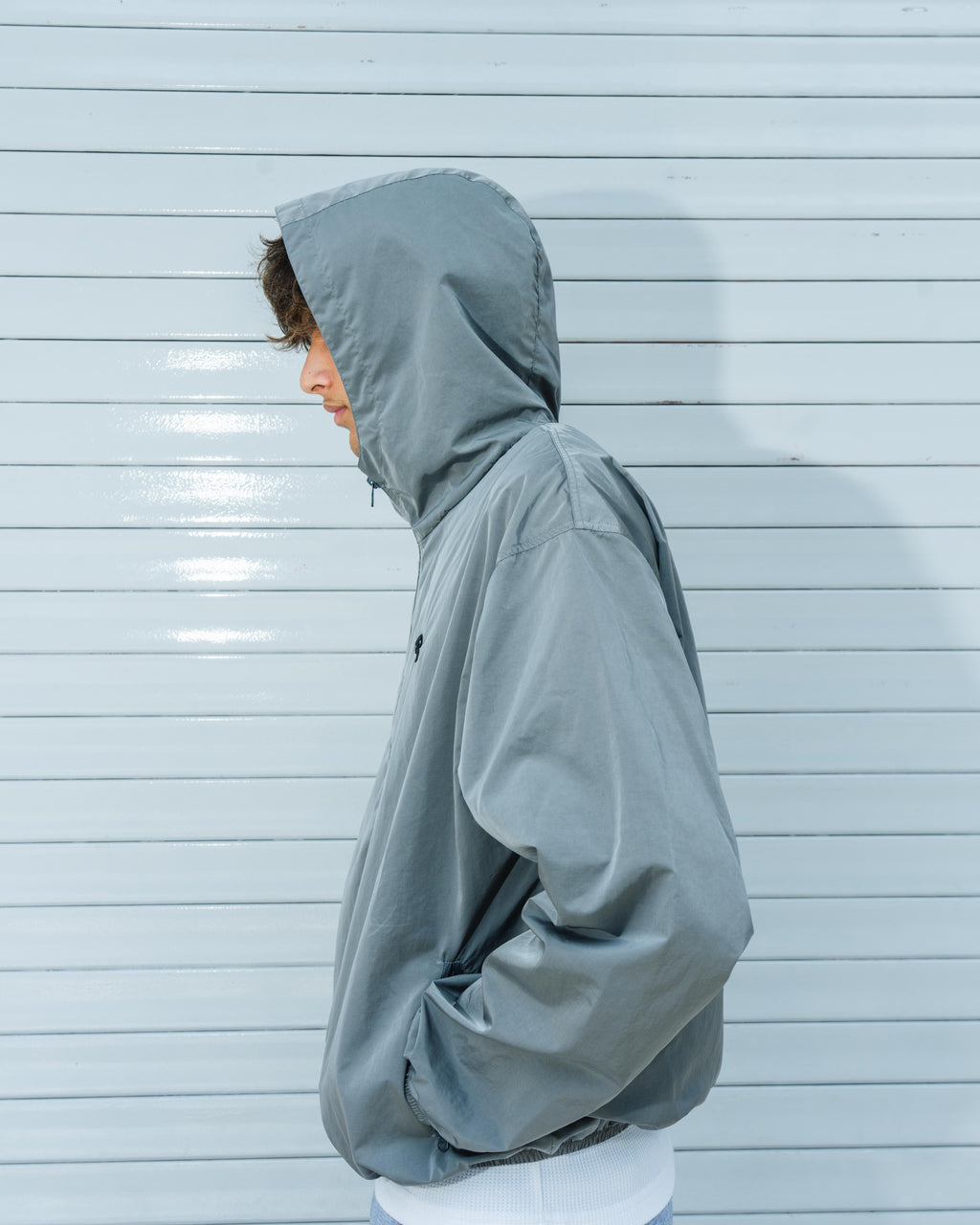 CONVERT GREY WINDBREAKER