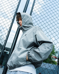 CONVERT GREY WINDBREAKER