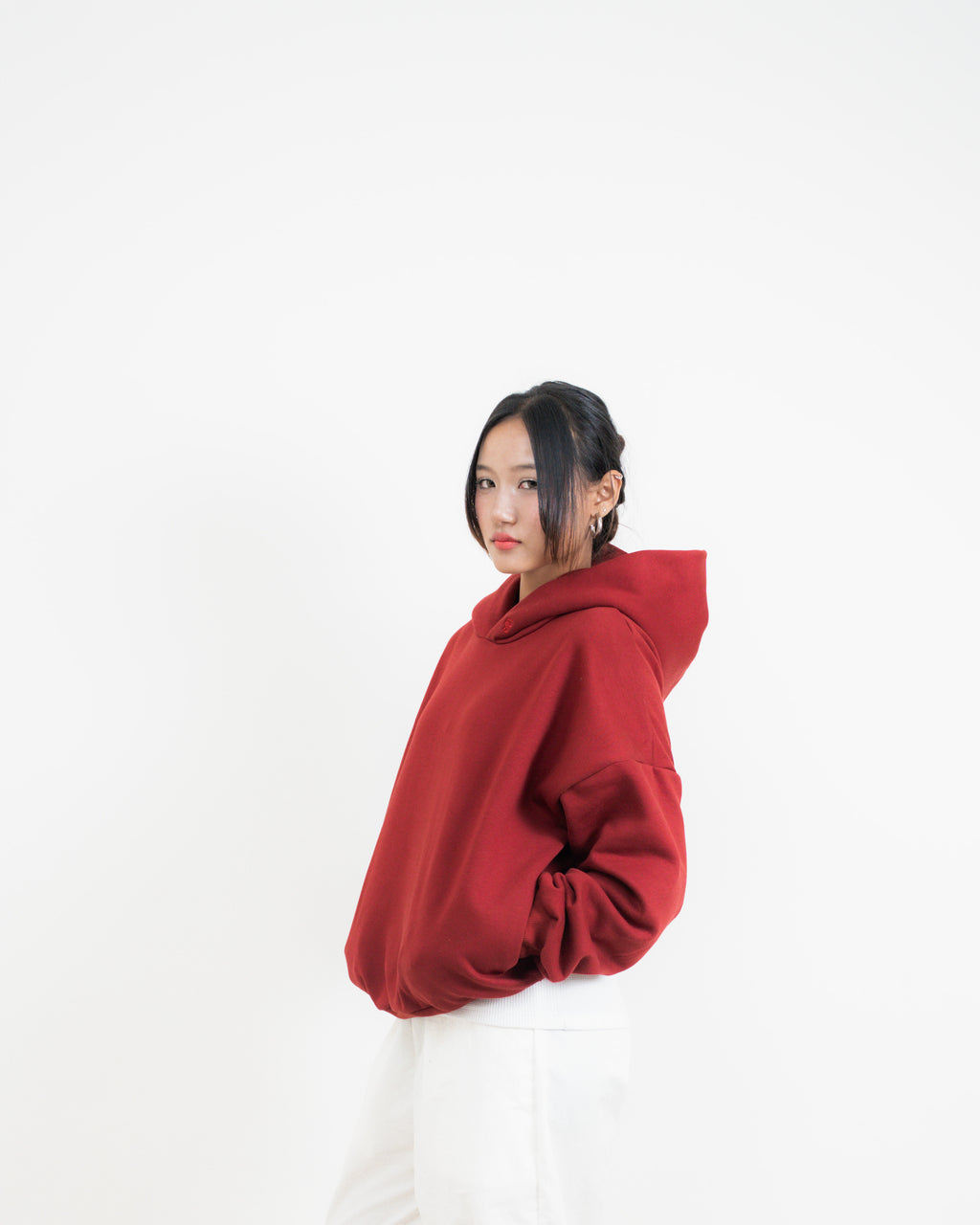 MAROON NIGHTGLOW HOODIE