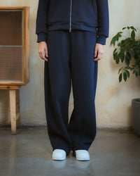 COZYLINE COZY BLUE BARREL SWEATPANTS